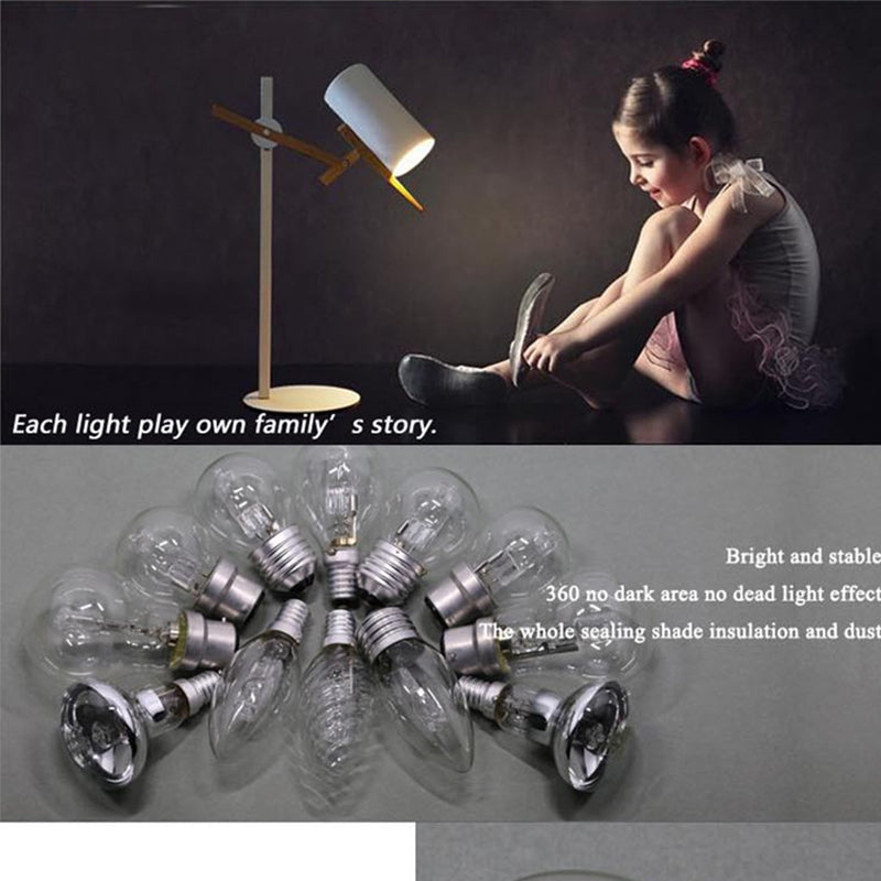 Dimmable 220V Retro E27 A55 Classic Halogen Tungsten Lamp Energy Saving Bulb Warm White 3000K