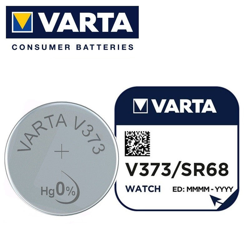 Varta V373 SR68 (1pc) 1.55v Silver Oxide Button Cell Battery Varta V 373 SR916SW