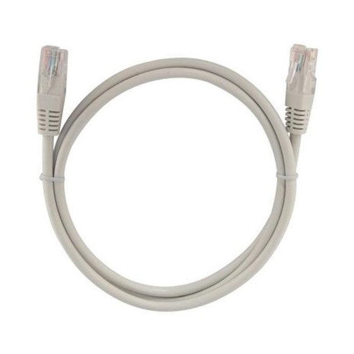 Cat6 UTP Patch Cord RJ45 Network Cable 1 meter High Quality Pure Copper Factory Mold Gray 1 m