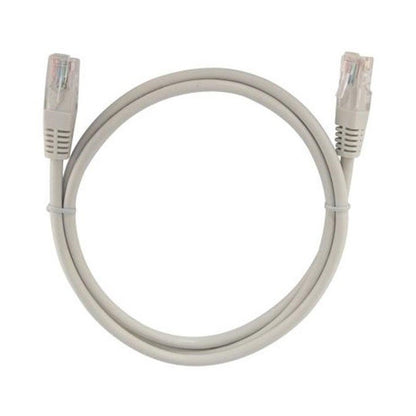 Cat6 UTP Patch Cord RJ45 Network Cable 1 meter High Quality Pure Copper Factory Mold Gray 1 m