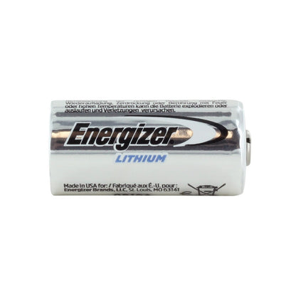 CR123A Battery (2 pcs) Energizer 123 EL123AP 3V Lithium CR-123A Cylindrical Photo Lithium Power