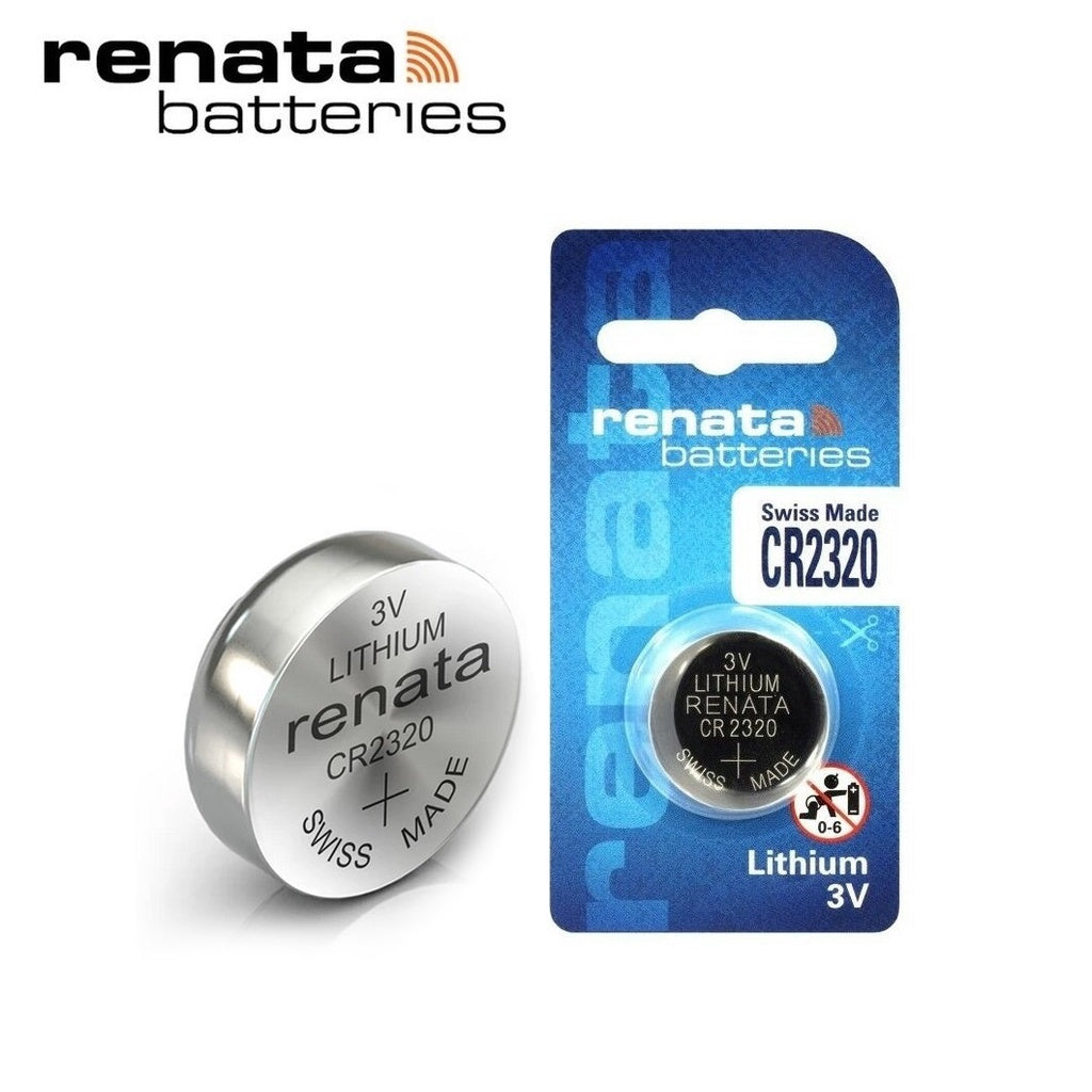 Renata CR2320 (1pc) 3v Lithium Button Cell Battery in Blister Pack CR 2320 Batteries 6320