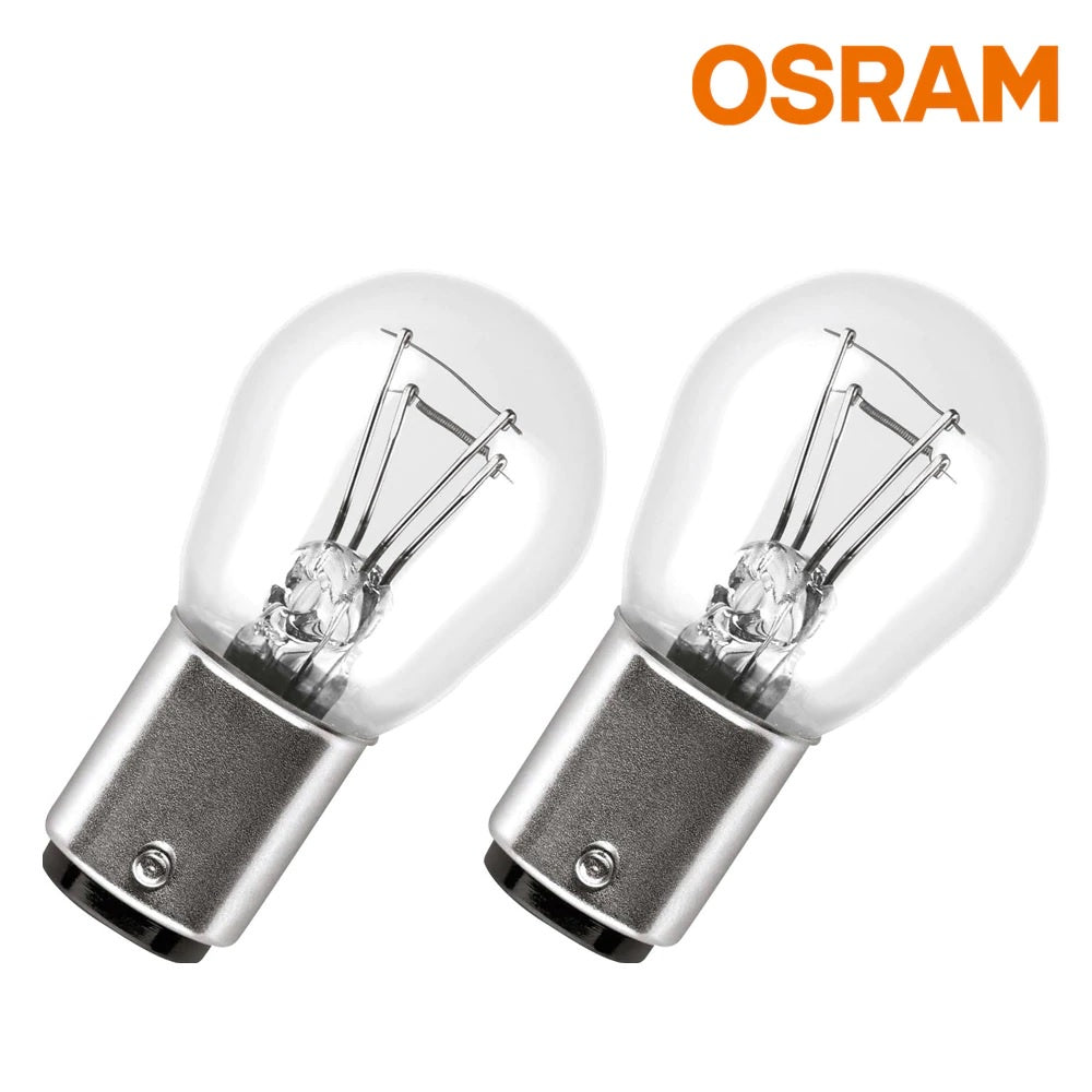 Osram 7225 02B (2pcs) P21 4W 12V BAZ15d 566 Halogen Bulb Automotive Lighting Car Bulb Original