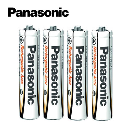 Panasonic AAA Rechargeable Accu (4pcs) Battery Rechargeable AAA Batteries 900mAh HHR4XXE 4BP