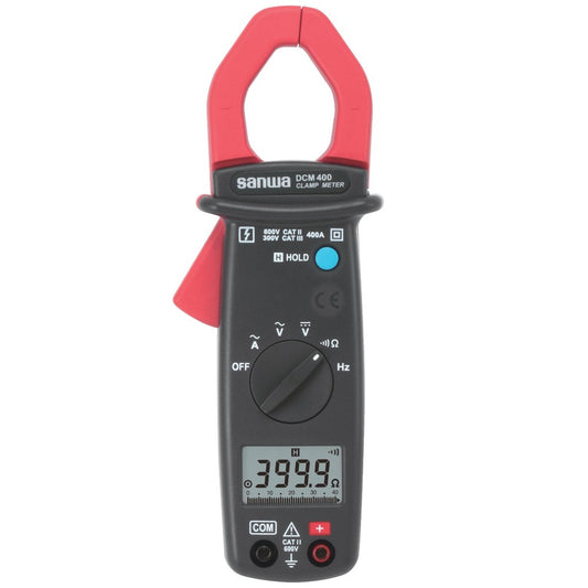 Sanwa DCM400 Clamp Meter AC 4000 Count, Low cost & DMM functions