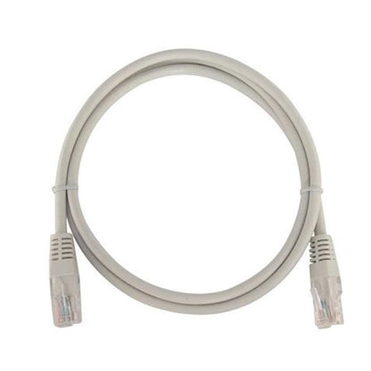 Cat6 UTP Patch Cord RJ45 Network Cable 1 meter High Quality Pure Copper Factory Mold Gray 1 m