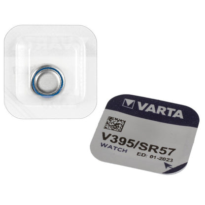 Varta V395 SR57 (1pc) 1.55v Silver Oxide Button Cell Battery Varta V 395 SR57