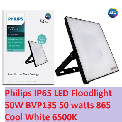 Philips 50 Watts Floodlight IP65 LED 50W BVP135 865 Cool White 6500K