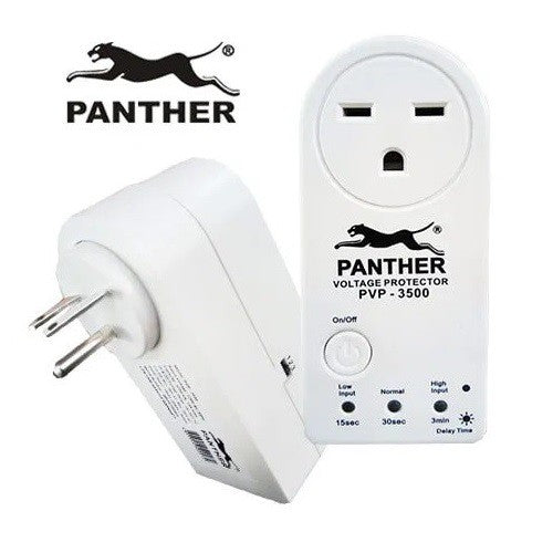 Panther PVP-3500 Voltage Surge Protector 3750W with Power on Delay PVP3500 PVP 3500