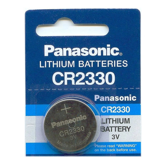 Panasonic CR2330 (1 pc) 2330 Lithium Coin Cell Button Battery 3V 3 volts