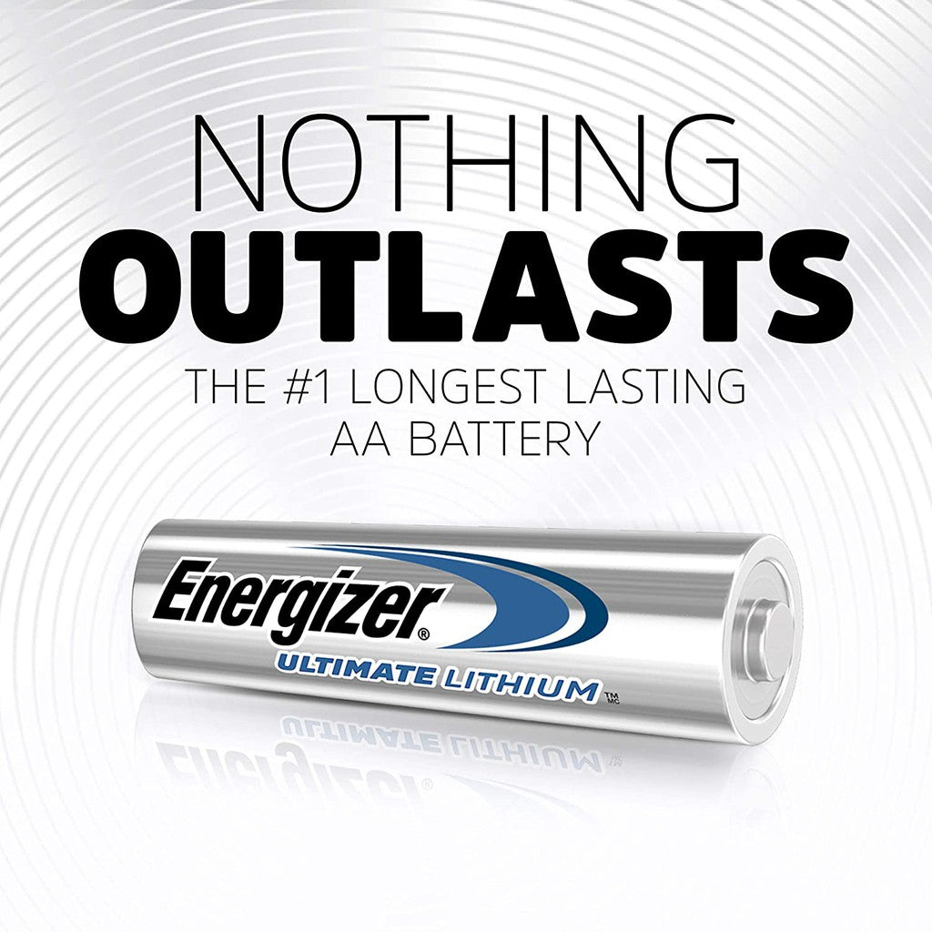 Energizer AAA Lithium (4 pcs) Battery Ultimate Lithium Batteries Lithium AAA L92