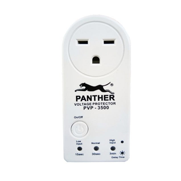 Panther PVP-3500 Voltage Surge Protector 3750W with Power on Delay PVP3500 PVP 3500