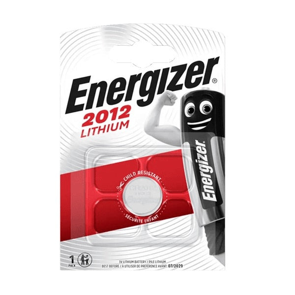 Energizer 2012 CR2012 (1pc) 3v Lithium Button Cell Battery in Blister Pack CR-2012 Batteries 6012 3V