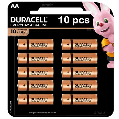 Duracell AA Battery (2-10 pcs) Everyday Alkaline Batteries Duracell AA Batteries Double A Battery