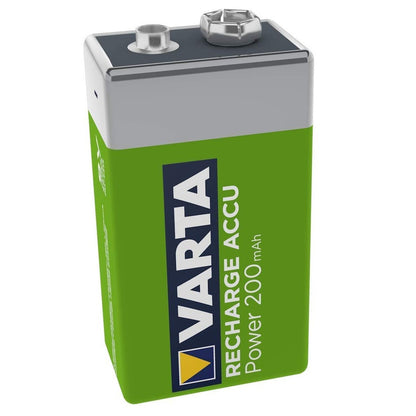 Varta 9V Rechargeable Battery 56722 R2U (1 pc) 200mAh Rechargeable Batteries HR9V