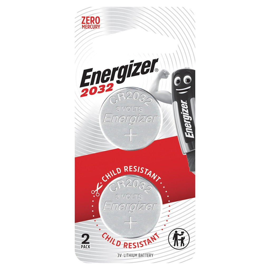 Energizer CR2032 (2 pcs) CR 2032 Battery CMOS PC Desktop Laptop Motherboard Car Key Scale Batteries