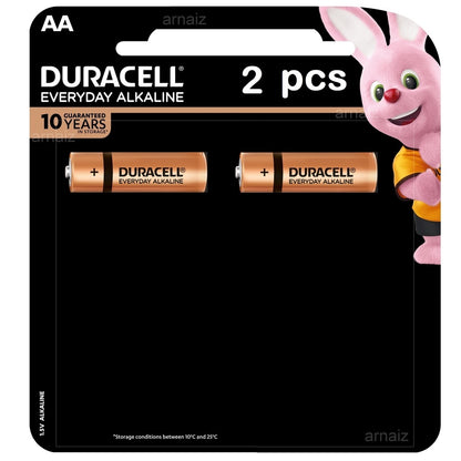 Duracell AA Battery (2-10 pcs) Everyday Alkaline Batteries Duracell AA Batteries Double A Battery