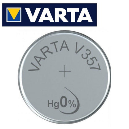 Varta V13GS V357 (1pc) 1.55v Silver Oxide Button Cell Battery in Blister Pack Varta V 13GS V 357