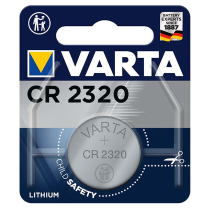 Varta CR2320 (1pc) 3v Lithium Button Cell Battery in Blister Pack Varta CR 2320 Batteries  6320