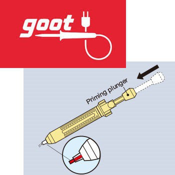 Goot Soldering Pump (Original Japan) Soldering Sucker Plunger GS-100 GS-104 GS-108 Desoldering Pump