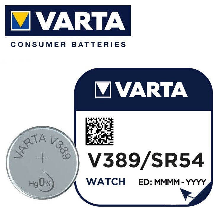 Varta V389 SR54 (1pc) 1.55v Silver Oxide Button Cell Battery Varta V10GS SR1130SW