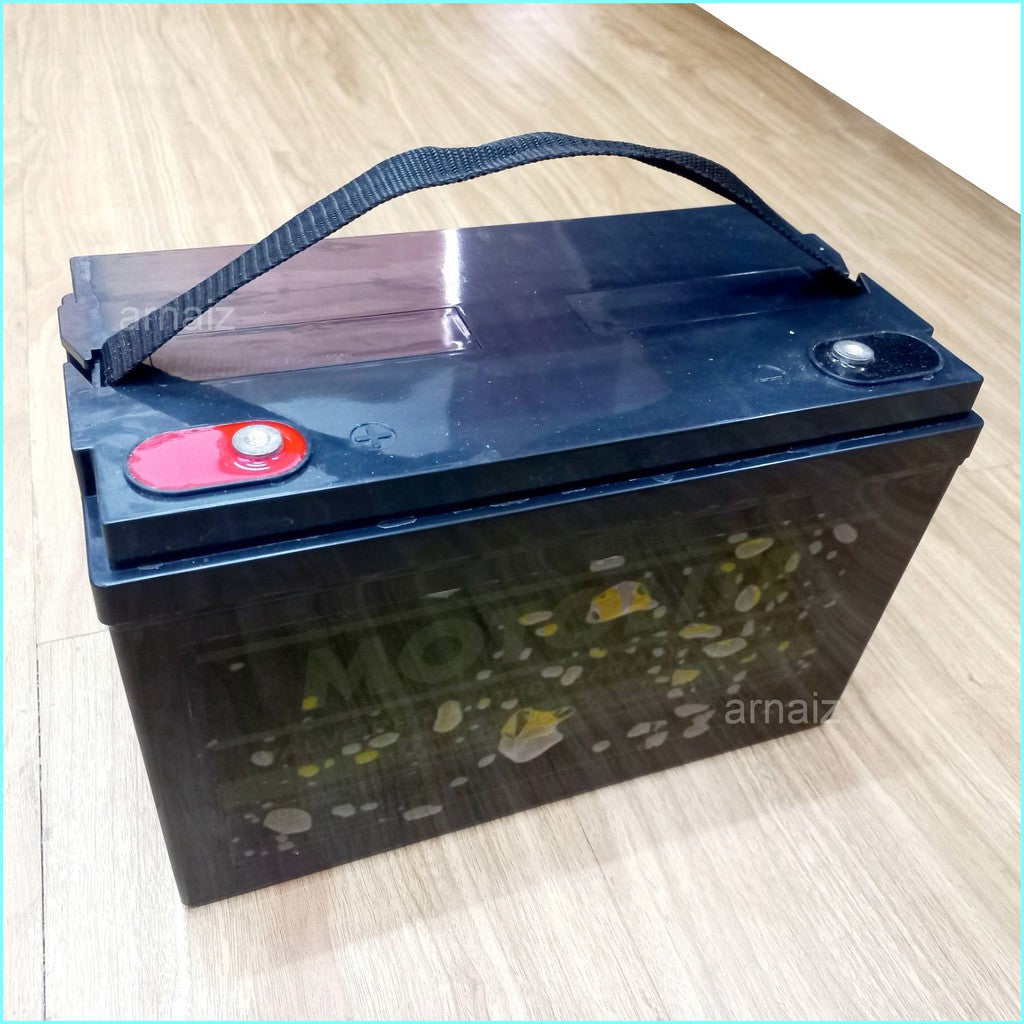 Motolite OM100-12 Solar Rechargeable 12V 100AH Valve Regulated Lead Acid (VRLA) Deep Cycle Battery