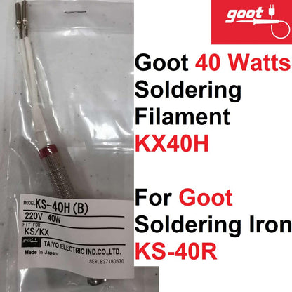 Goot Filament Soldering Heating Element Heater for Soldering Iron Gun KX30H KX40H KX60H KX100H TQ77