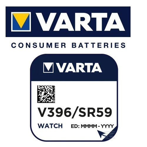 Varta V396 SR59 (1pc) 1.55v Silver Oxide Button Cell Battery Varta V 396 SR726W