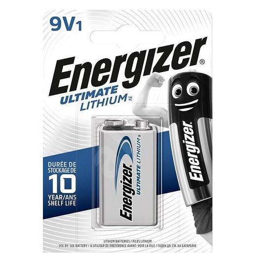 Energizer 9v Ultimate Lithium (1PC) Battery