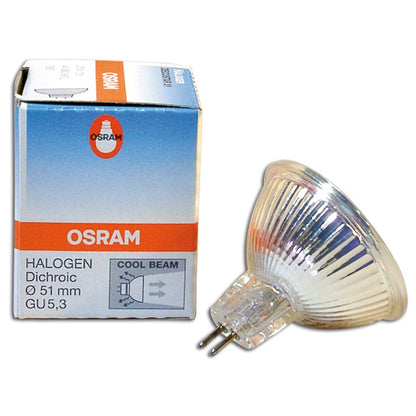 OSRAM Decostar 51 MR16 Halogen Bulb 51S GU5.3 12V 20W Germany Osram 41860 44860 WFL Dichroic Lamp