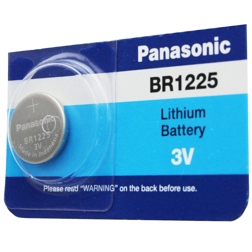 Panasonic BR1225 (1pc) 3v Lithium Button Cell Battery in Blister Pack CR 1225 Batteries 6225