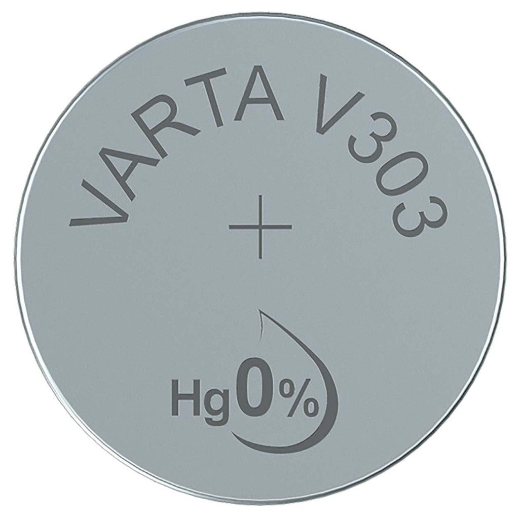 Varta V303 SR44 (1pc) 1.55v Silver Oxide Button Cell Battery Varta V 303 SR44 SR44SW