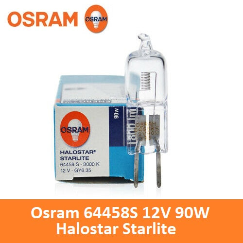 Osram 64458S 90w 12v GY6.35 64458 S Halostar Starlite Halogen Lamp Peanut Bulb Microscope Bulb