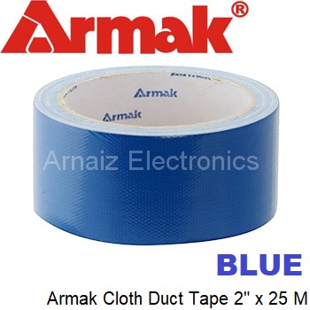 Armak Cloth Duct Tape - Blue Mesh Duck Tape 2 inch x 82 feet or 48 mm x 25 meter