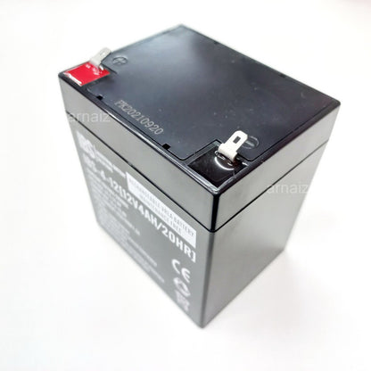 IBS 12V 4Ah 20hr Battery 12 Volts 4 Ampere UPS replaces 12V 5Ah 5A 12V 4.5Ah 4.5A Battery Batteries