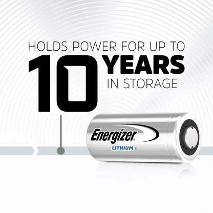 Energizer CR2 3V Lithium Battery CR-2 Cylindrical Photo Lithium Power 3 volts