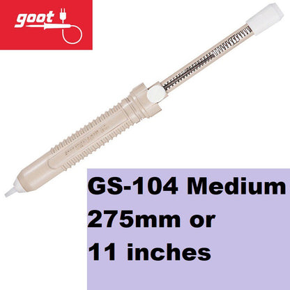 Goot Soldering Pump (Original Japan) Soldering Sucker Plunger GS-100 GS-104 GS-108 Desoldering Pump