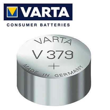 Varta V379 SR63 (1pc) 1.55v Silver Oxide Button Cell Battery Varta V 379 SR521SW