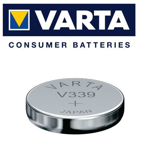 Varta V339 SR714 (1pc) 1.55v Silver Oxide Button Cell Battery Varta V 339 SR714SW