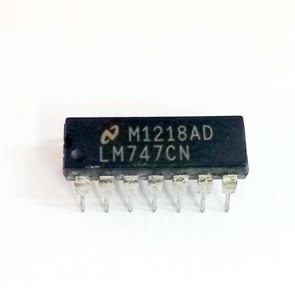 LM747CN General Purpose Dual Operational Amplifier LM747 General Purpose Amplifier LF147JAN LF147QML