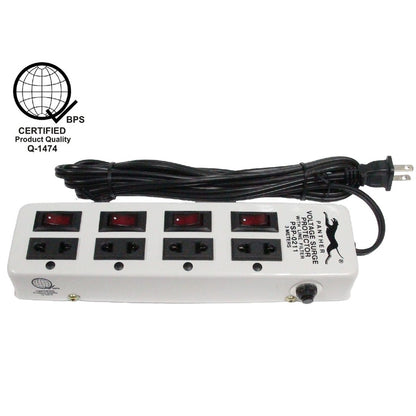 Panther 4-Gang Voltage Surge Protector 4 Outlets Extension Cord 3 meter wire PSP-0211 PSP0211 PSP 02