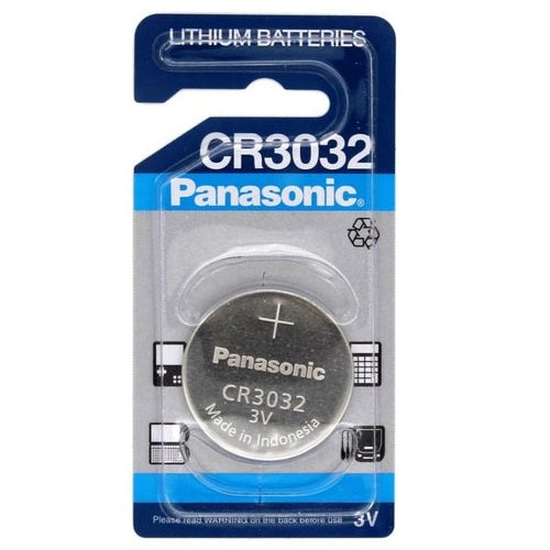 Panasonic CR3032 (1 pc) 3032 Lithium Coin Cell Button Battery 3V 3 volts