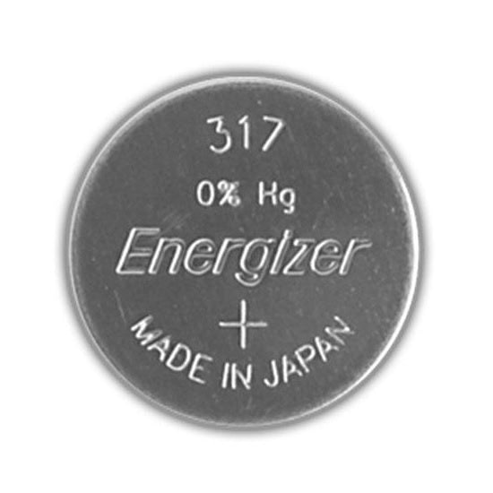 Energizer 317 SR62 (1pc) 1.55v Silver Oxide Button Cell Battery Mercury Free V317 SR516SW RW326 D317