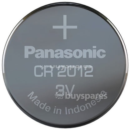 Panasonic CR2012 (1pc) 3v Lithium Button Cell Battery in Blister Pack CR 2012 Batteries 6012