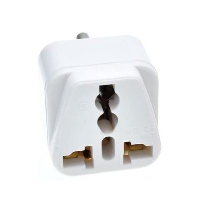 Adapter for Aircon Power Outlet Plug 1pc Nema 6-15P US Travel Adapter Universal Socket 3 Prong WHITE