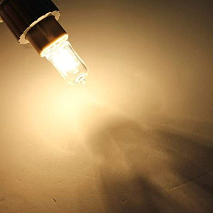 G9 25W 220V 230V Halogen Peanut Bulb Frosted Housing Light Bulb JCD Loop Pin  Dimmable Energy Saving