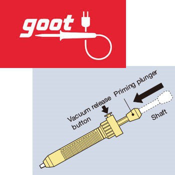 Goot Soldering Pump (Original Japan) Soldering Sucker Plunger GS-100 GS-104 GS-108 Desoldering Pump