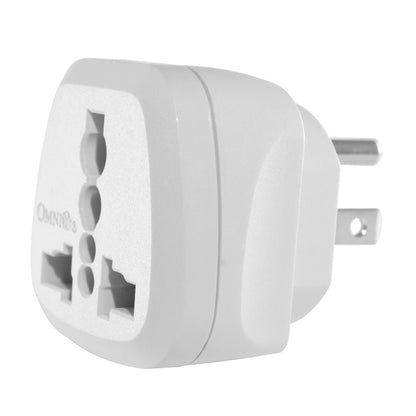 Omni WUA-003 Travelling Adaptor with Ground Universal Socket Travel Adapter Plug Omni WUA003 WUA 003