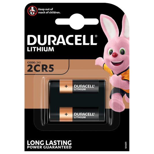 Duracell 245 2CR5 (1pc) 6v Lithium Battery in Blister Pack EL2CR5BP DL245 EL2CR5