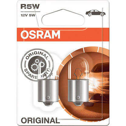 Osram 5007 02B (2pcs) R5W 5W 12V BA15s 207 Halogen Bulb Automotive Lighting Car Bulb Original